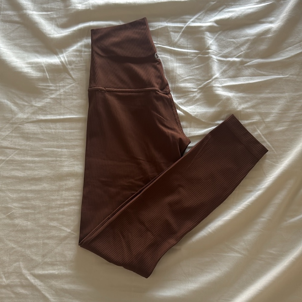 lululemon ribbed leggings